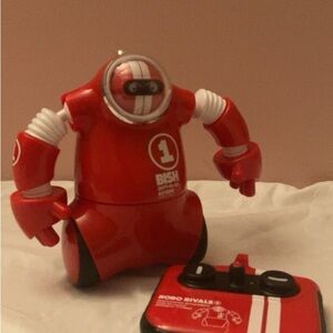 ISH Red and Black fighting robot